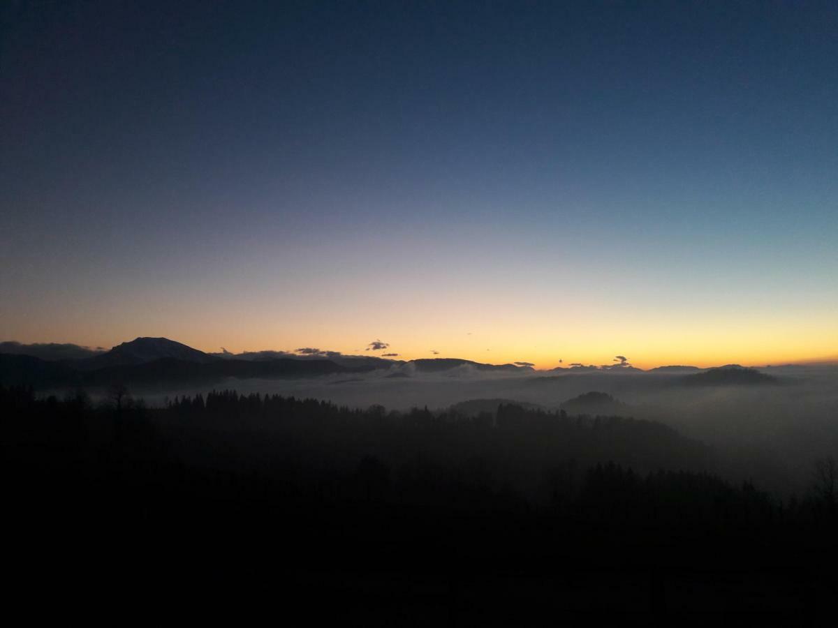 Oetscherblick Fam Winter Frankenfels Exteriér fotografie